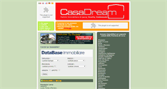 Desktop Screenshot of casadream.it
